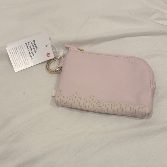 lululemon athletica Handbags - Lululemon Athletica Soft Pink Cosmetic Case